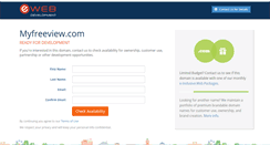 Desktop Screenshot of myfreeview.com